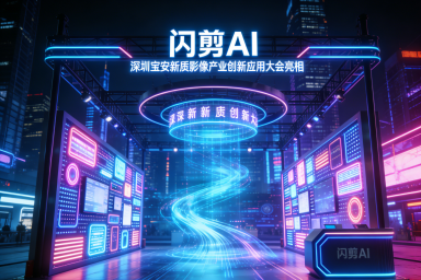 闪剪AI在深圳(宝安)新质影像产业创新应用大会亮相!