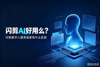 闪剪AI好用么？闪剪数字人跟其他家有什么区别